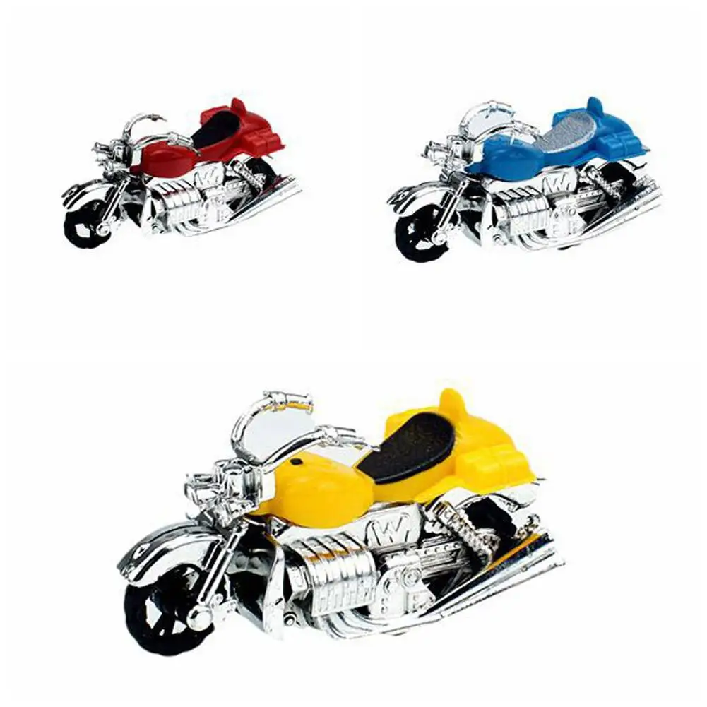 

1Pc Mini Simulation Plating Pull Back Motorcycle Modeling Toy Kids Boys Award