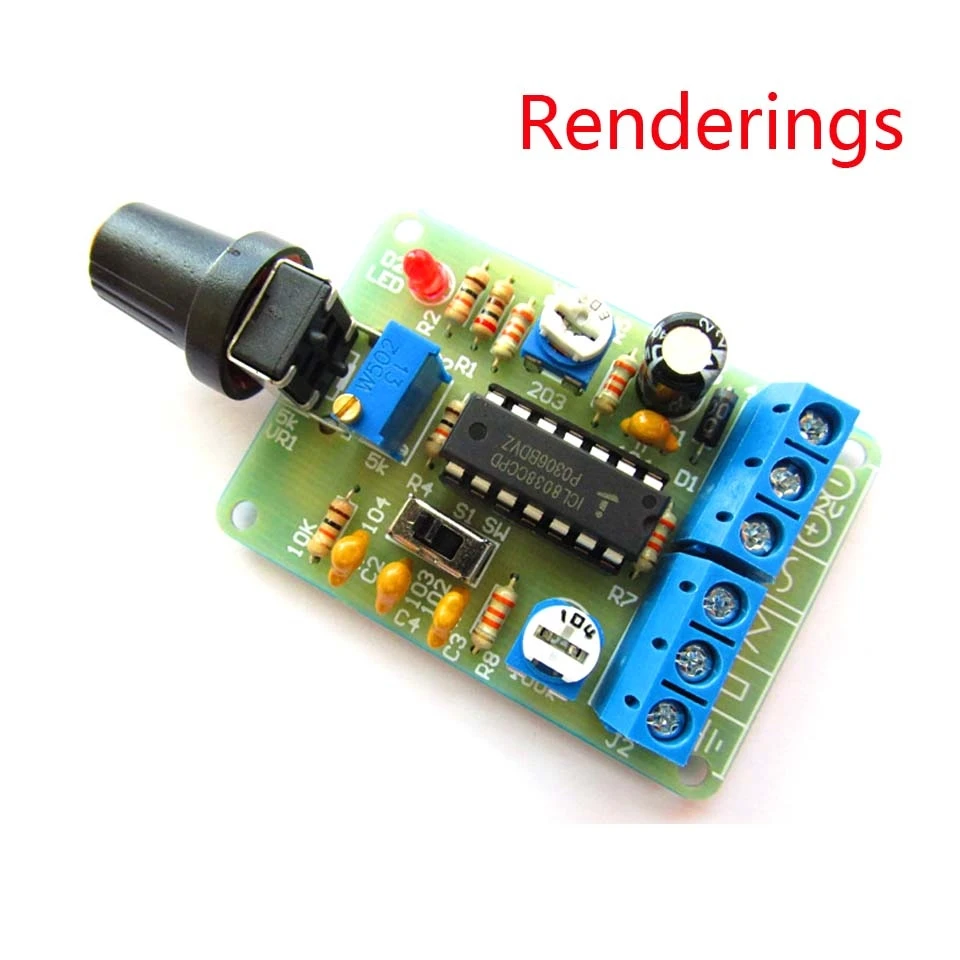 ICL8038 модуль монолитного генератора сигналов комплект DIY синусоидальный