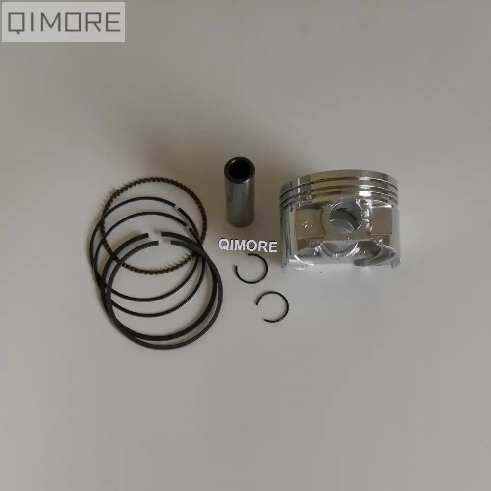 Комплект поршней и колец 58 5 мм 4 в (штифт 15 мм) для скутера ATV GY6 125 150 152QMI 1P52QMI 157QMJ 1P57QMJ
