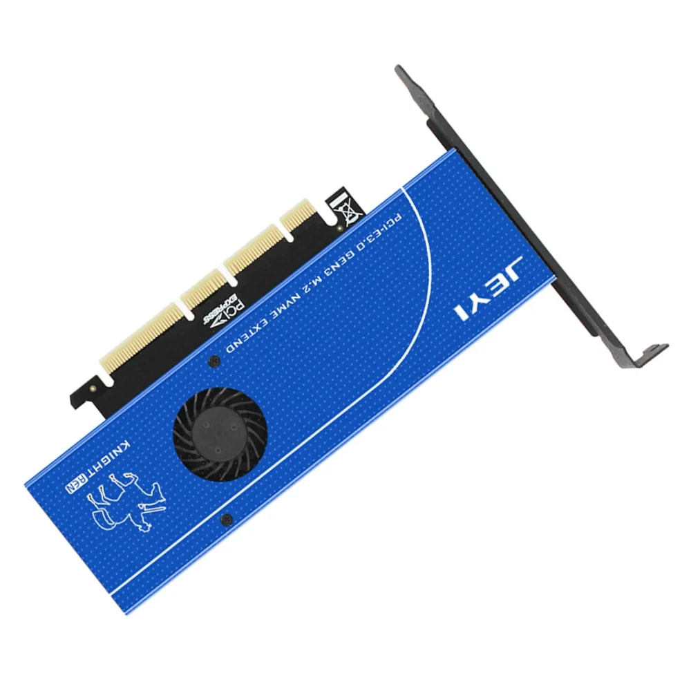 JEYI Blue Knight SK19 m. 2 для NVME NGFF SATA 110 мм PCIE3.0 двойной диск удлинитель адаптер карта Pcie3.0 Gen3
