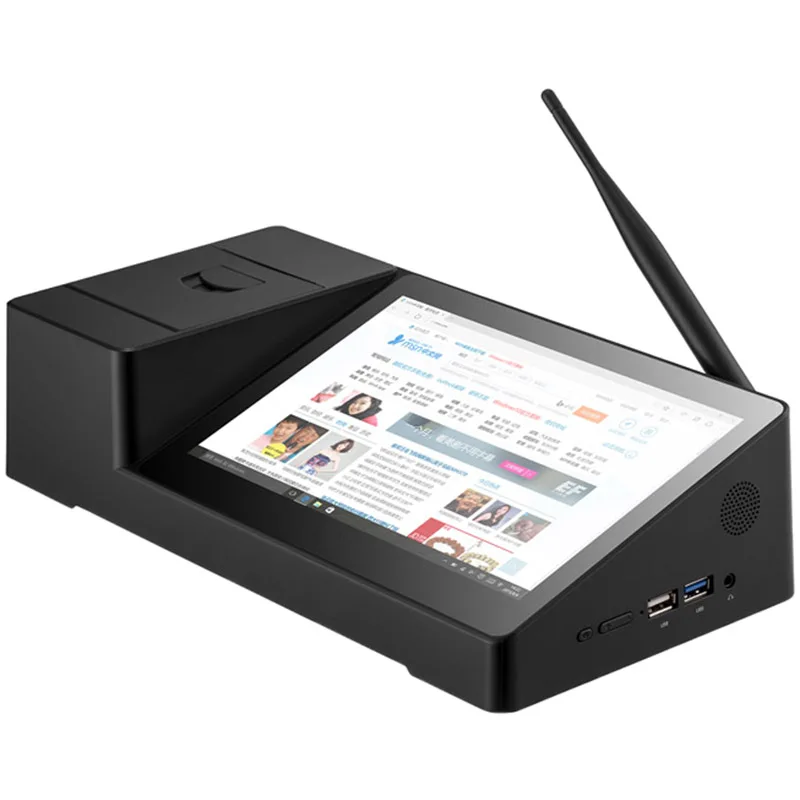 New PIPO X3 Mini PC 8.9 Inch 1920*1200 PLS Screen Intel Cherry Trail Z8350 Quad Core 2GB 32GB With 58mm Thermal Printer HDMI