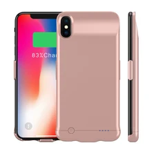 Для iPhone Xs Max чехол для зарядного устройства 6200 мАч внешнее резервное зарядное устройство power Bank защитный чехол для iPhone Xs Max Funda