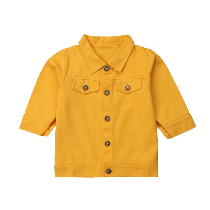 2019 New Arrival Baby Girl Toddler Kids Cool Jeans Outerwear Coat Denim Jacket Tops Outfits Children Fashion Girls Clothes | Детская