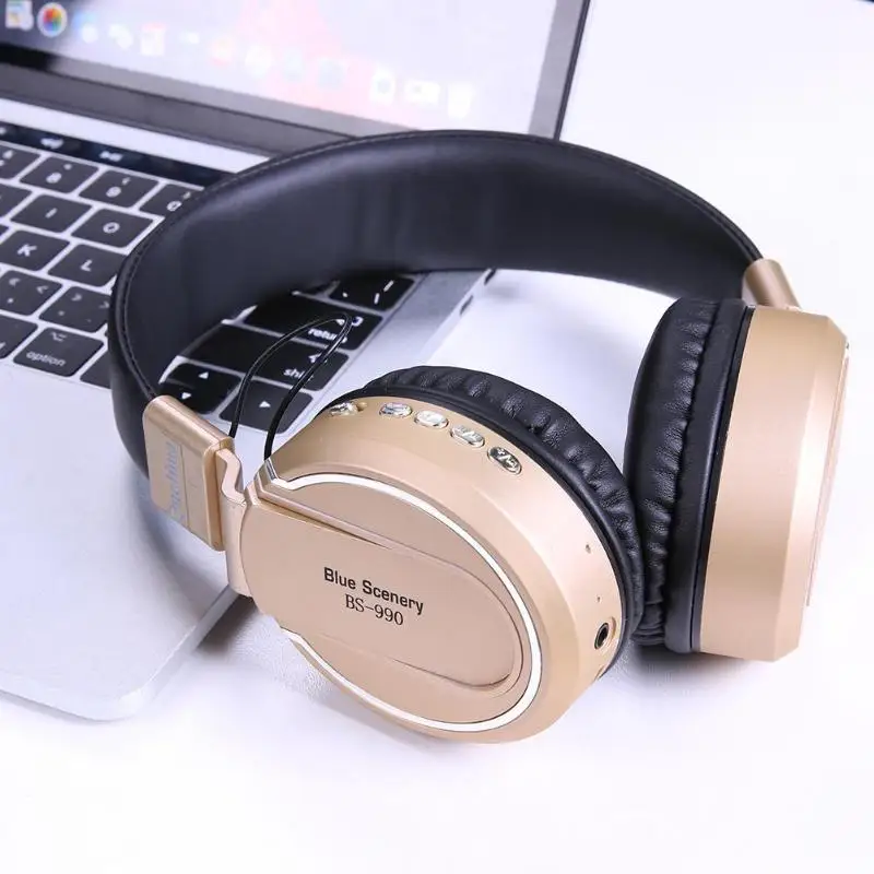 Беспроводная складная игровая гарнитура с Bluetooth для PS4 Mac телефона компьютера