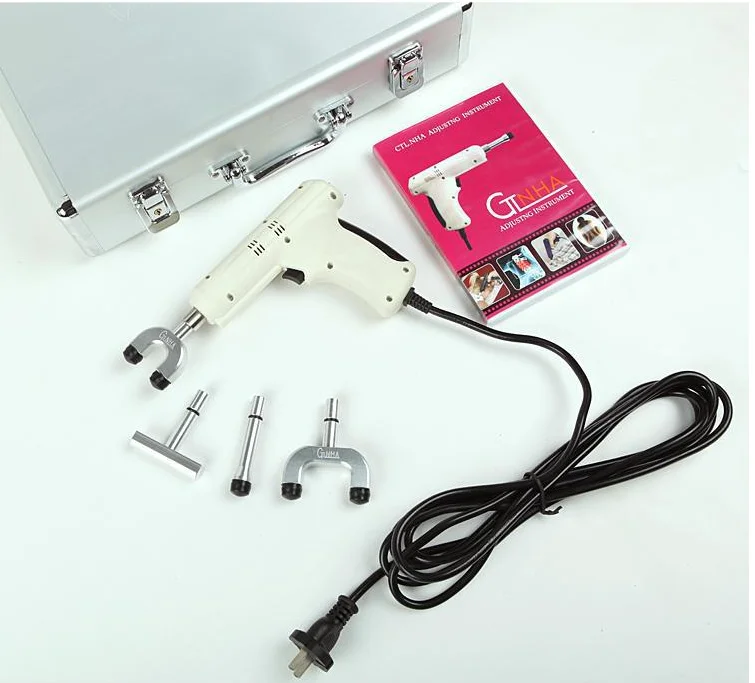 1 комплект позвоночника инструмент для регулировки хиропрактики массажер-активатор импульсный пистолет