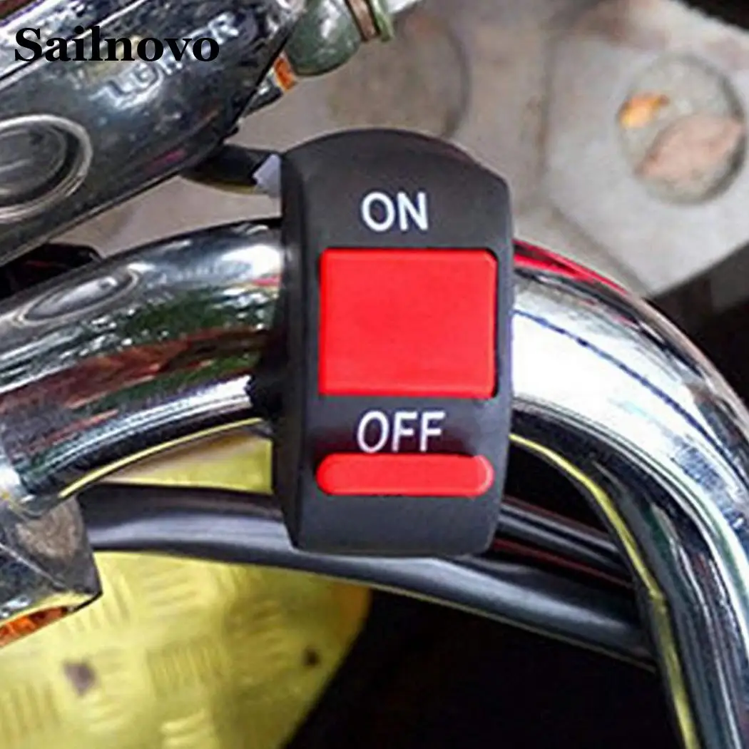 Double Control Button Motorcycle Handlebar Switch Modification Accessory parts motorcycle switch Wire Length 50cm | Автомобили и