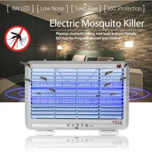 Smuxi 220 V светодиодный Mosquito Убийца лампы светодиодный свет насекомых Убийца 4 W Энергосберегающие противомоскитная лампа электрическим током репелленты