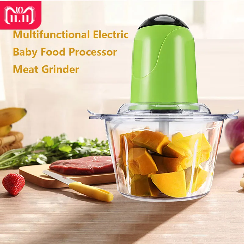 

Electric Meat Grinder Kitchen Food Mixers with Meat Grinder Blade Multifunctional Food Processor Mixer Fruit Blender