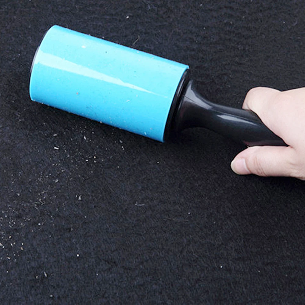 

Cat Dog Clothes Tousle Remover Reusable Washable Lint Roller Sticky Silicone Dust Wiper Remover Bed Hair Cleaning Brush