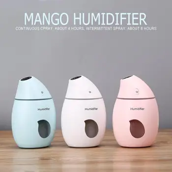 

160ml New USB Car Air Purifier Timing Air Humidifier Mist Maker Vehicle Mute Moisturing Device Air Freshener with LED Lights