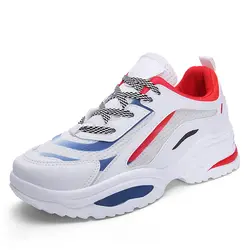 Новинка 2019 года сетки воздуха спортивная обувь для мужчин кроссовки демисезонный воздухопроницаемые мужские кроссовки модные брендовые