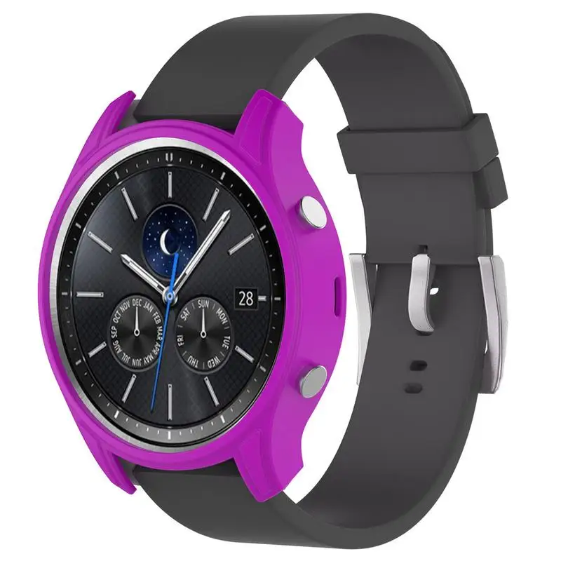 Силиконовый защитный чехол для смарт часов Samsung Gear S3 Classic Galaxy Watch 46 мм