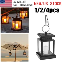 Водонепроницаемый Солнечный свет для украшения сада мерцающий беспламенный свеча Наружное освещение бездымный Солнечный фонарь для кемпинга