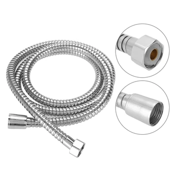 

1.5M Flexible Shower Hose Smooth Connector Water Pipe Bathroom Use for Bath