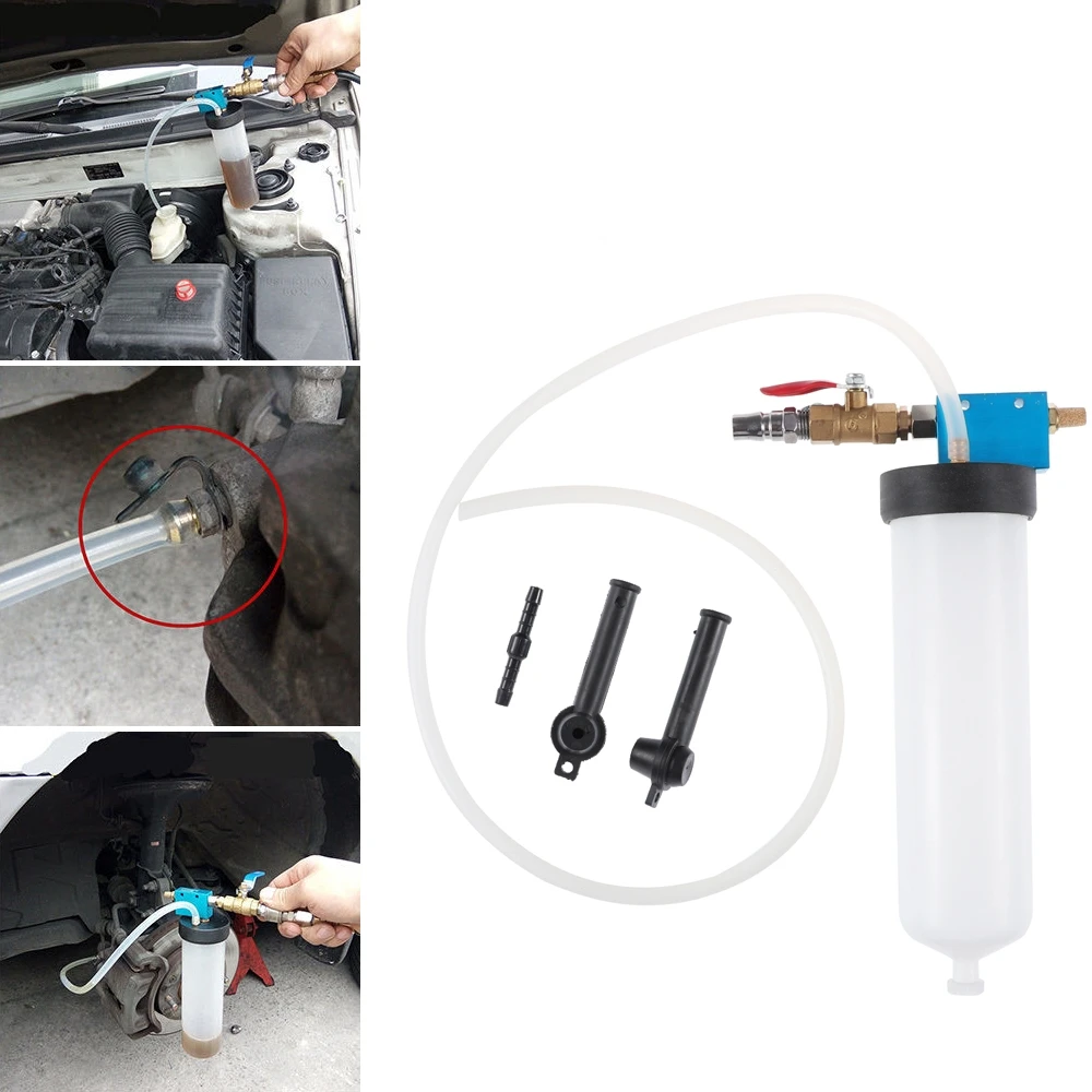 Car Brake Fluid Oil Extractor Change Oil Bleeding Replacement Tool Clutch Oil Pump Oil Bleeder Empty Exchange Drained Kit