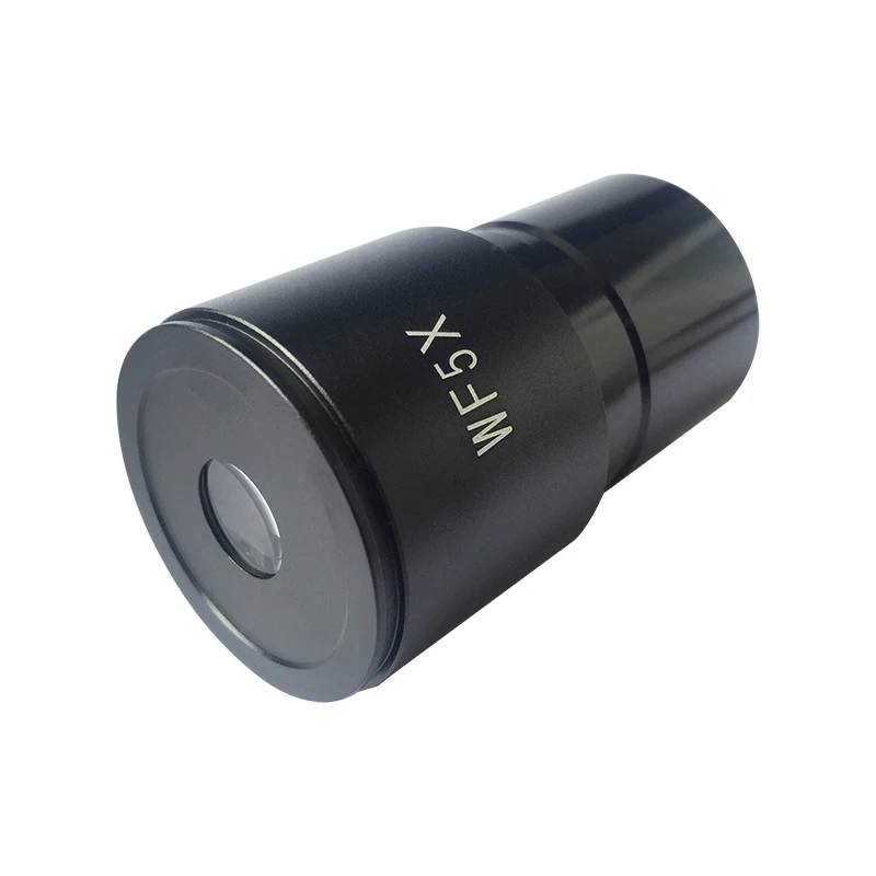 Wide Field WF5X Eyepiece for Stereo Microscope with Rubber Eye Cups Mounting Size 30mm or 30.5mm Field of View 20mm Optical Lens