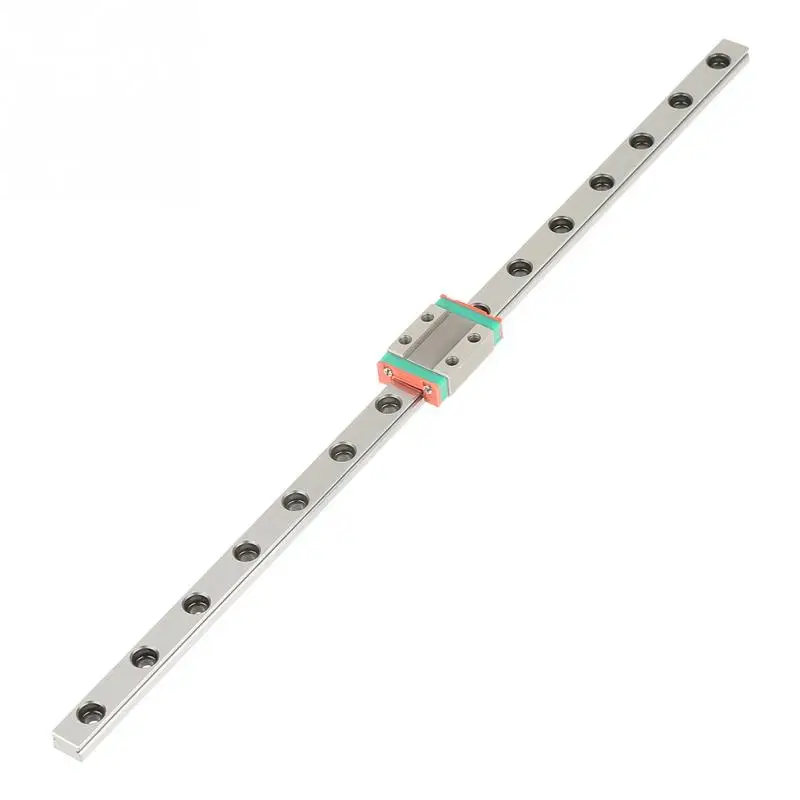 

1Pcs Steel High Accuracy Sliding Rail Miniature Linear Sliding Guide Rail with Block 300mm length