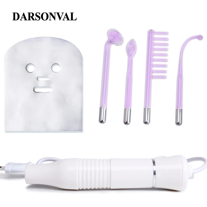 DARSONVAL Portable High Frequency Device Violet Ray Facial Machine Acne