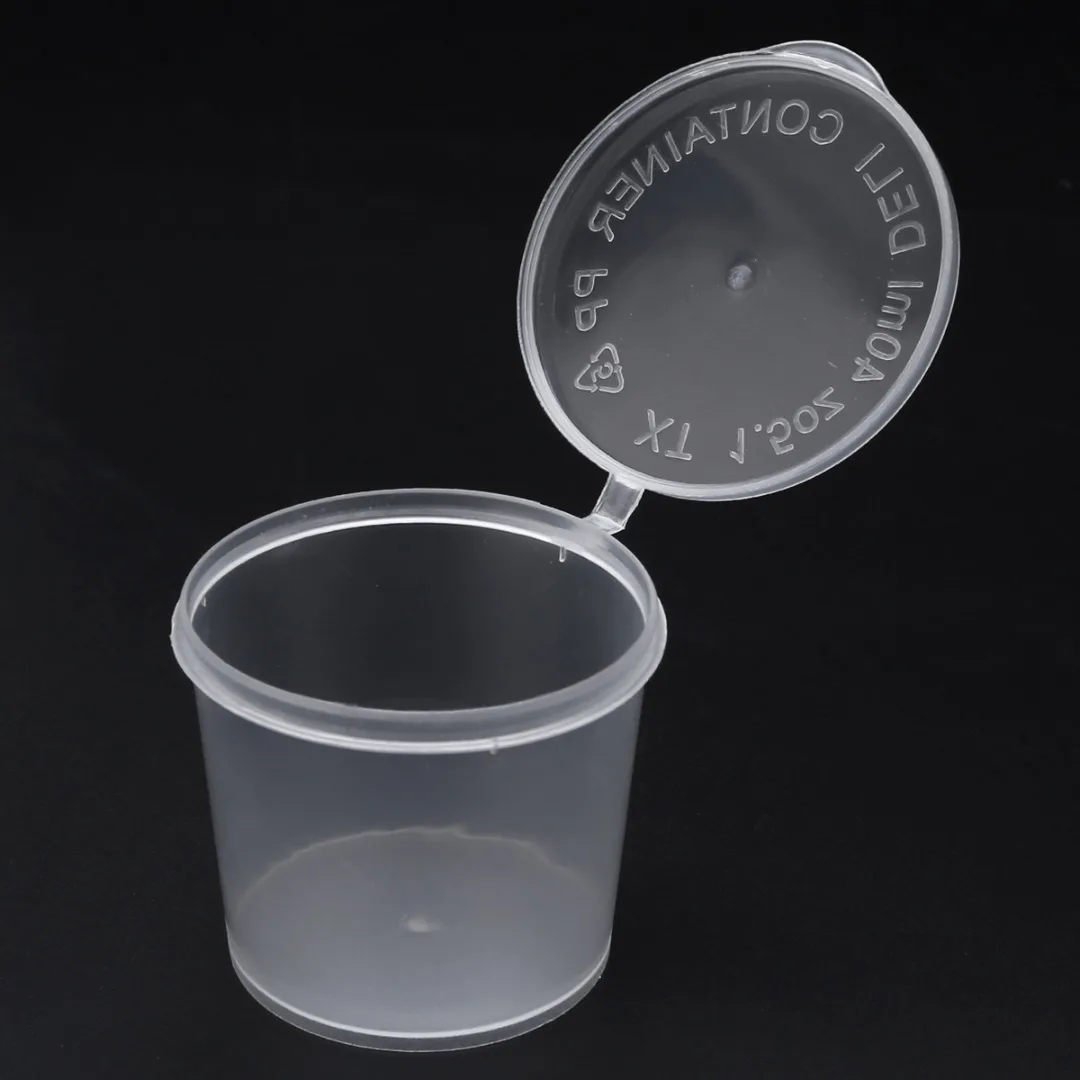 10pcs 25/40/50/80ml Round Storage Container with Lids Slime Mud Clay Storage Box Candy Gift Organizer Jar