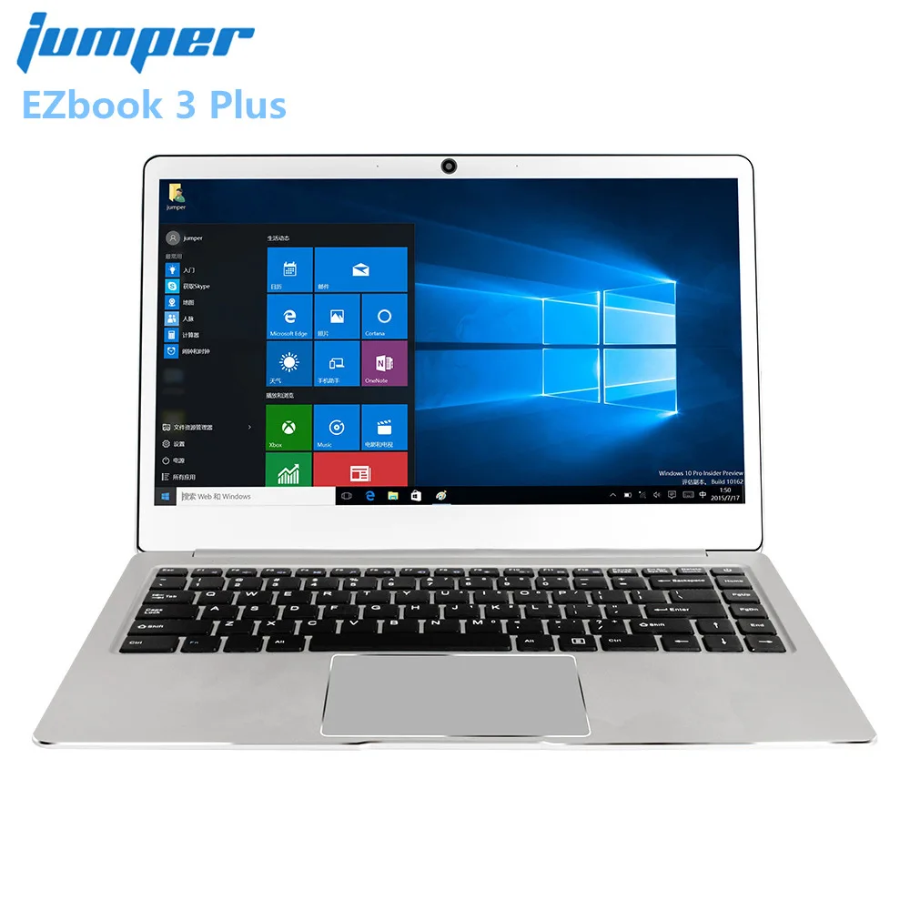 Джемпер EZbook 3 плюс ноутбук 14 0 дюймов Windows 10 Home Intel Core m3-7Y30 Dual 1 ГГц 8 ГБ Оперативная