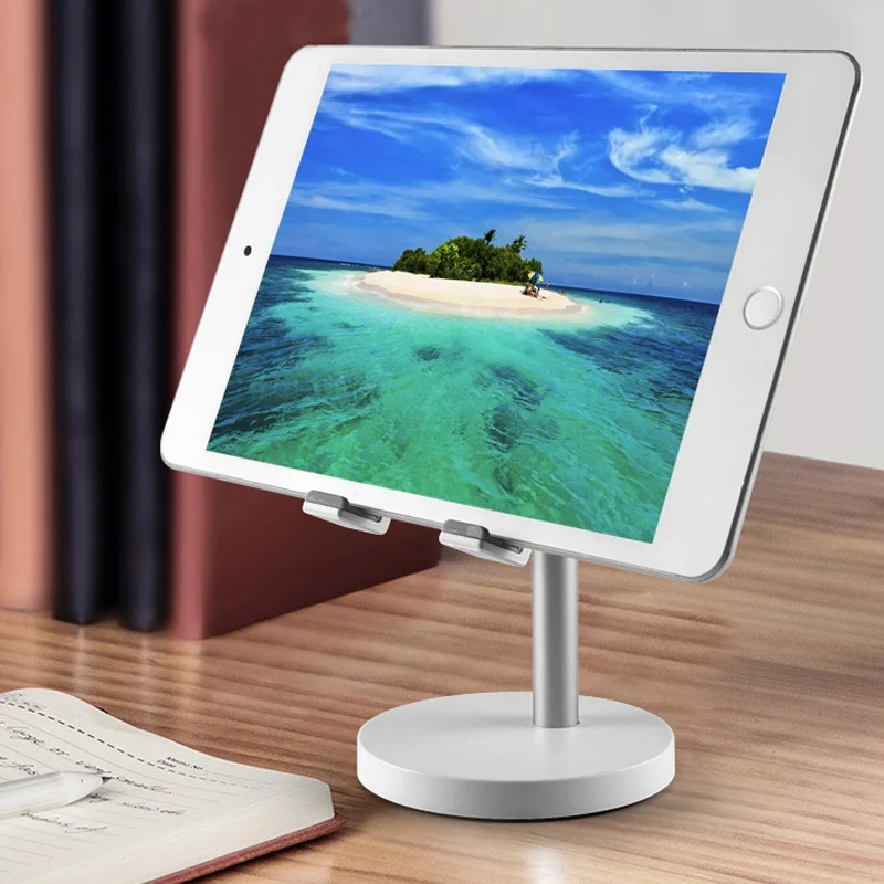  Tablet Holder Bed Desktop Diy Bracket For Ipad Desk Metal Tablet Stands Support 3.6 Inch To 10.6 In