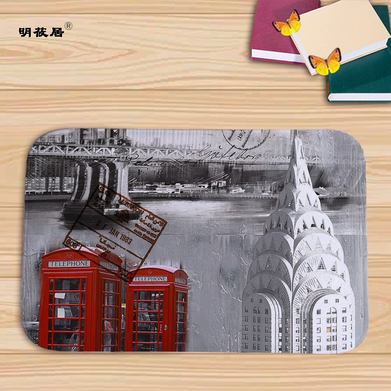 Домашний Коврик для двери decro 40x60 см напольные коврики мягкий кухонный ковер
