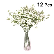 12 шт. Свадебный букет Искусственный цветок для свадьбы декор букет искусственных цветов для дома свадьбы офиса