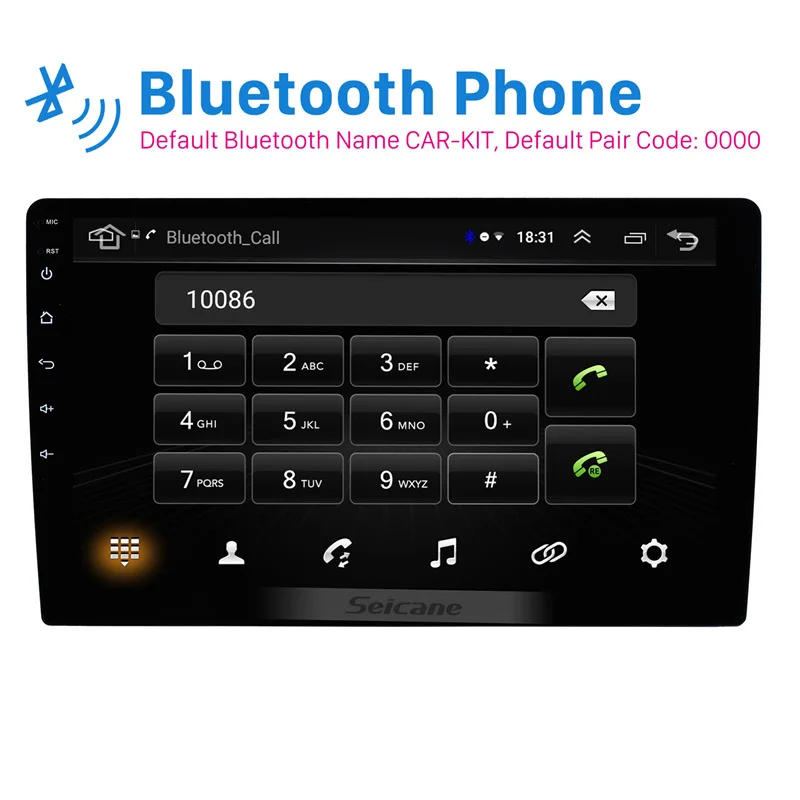 

Seicane 10 Inch 2Din Universal Android 8.1 GPS Navi Car Stereo Multimedia Player for honda vw hyundai kia suzuki toyota nissan