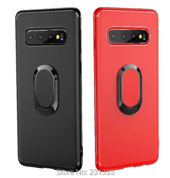 C ku для Samsung Galaxy S10E S10 PLUS NOTE9 магнитное крепление автомобиля мягкий чехол из ТПУ