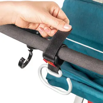 

Universal Baby Stroller Car Clip Hook Aluminum Baby Car Carriage Hooks Hanger Hanging Pushchair Baby Care Stroller Accessories