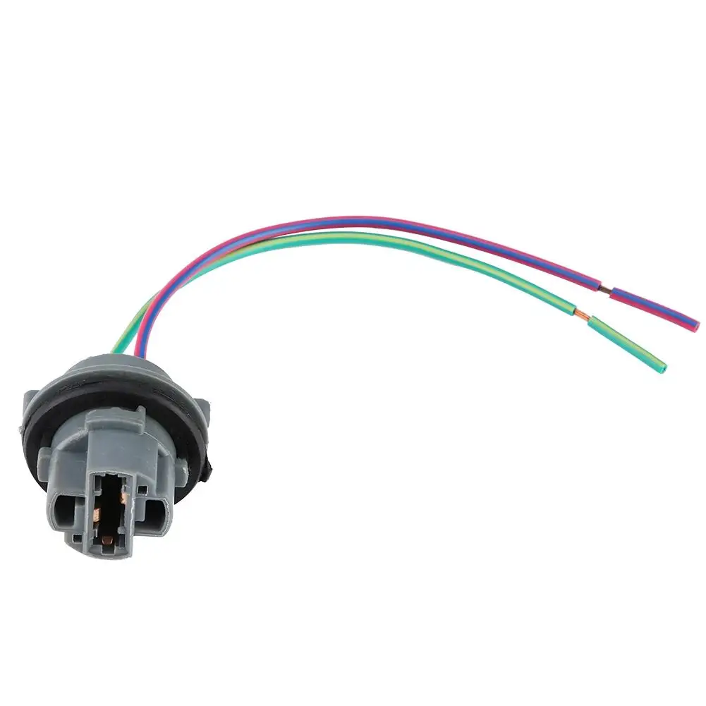 

2pcs 7440 Extension Wire Harness LED Bulb Light Female Socket Adapter with Cable LED Female Socket Adapter