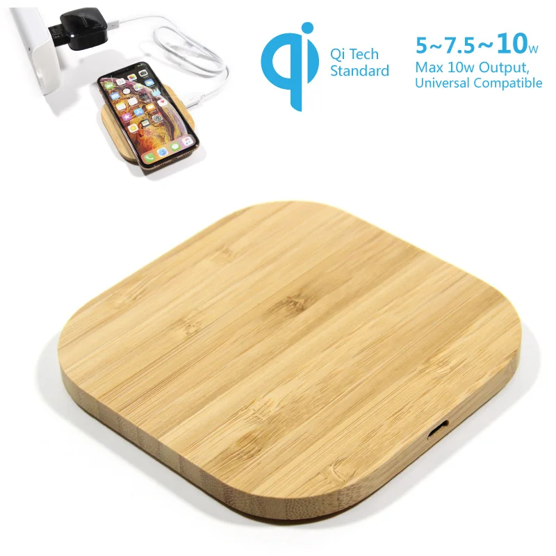 10w Qi Wireless Fast Charger Mat Apple 7 5w Wireless Quick Charge