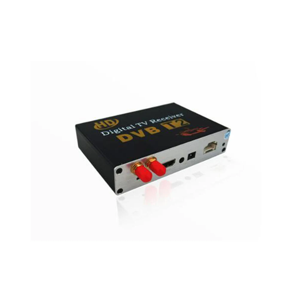 Автомобильный ресивер DVB T двойной тюнер для автомобильного DVD плеера