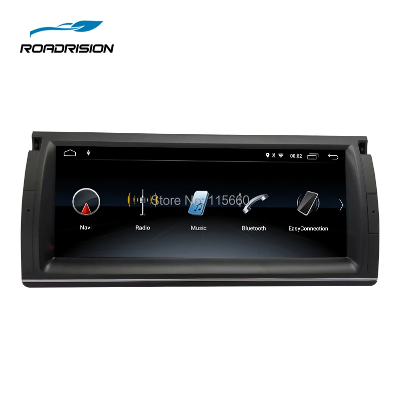 RoadRision 10 25 &quotAndroid 8 1 Автомобильный мультимедийный GPS навигатор для BMW E39/X5/M5/E38/E53 с
