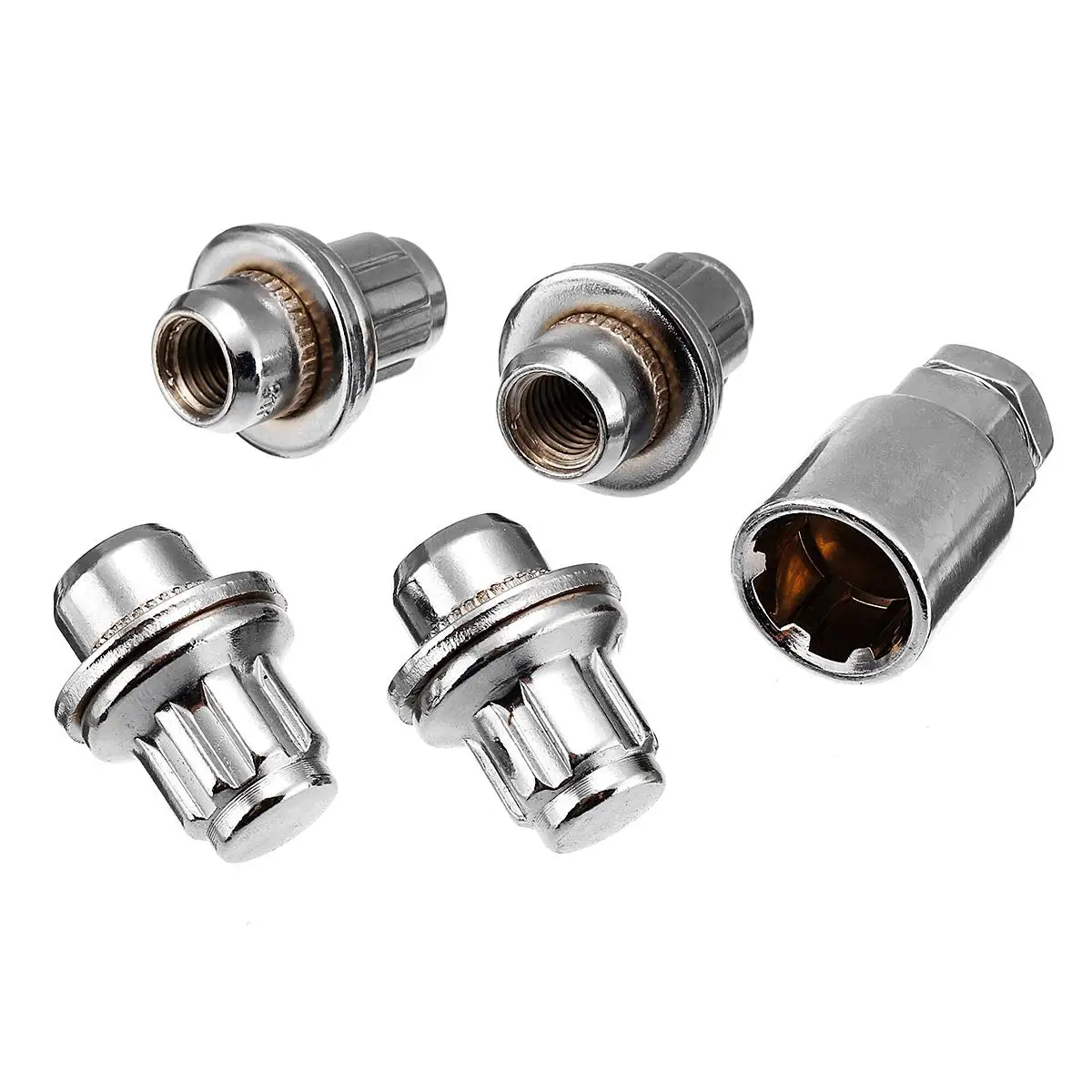 Cena Dla Toyota Auris Avensis Corolla Hilux RAV4 Verso Yaris M12 x 1.5 4 + 1 sztuk samochód ze stopu aluminium blokowanie śruba koła nakrętki