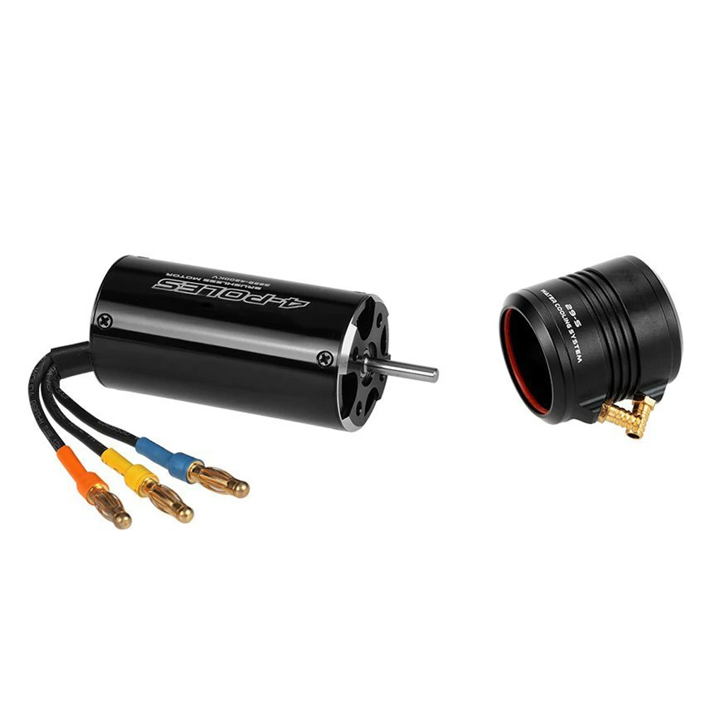 

2958 4200KV Brushless Motor and 29-S Water Cooling Jacket Combo Set for 600-800mm RC Boat