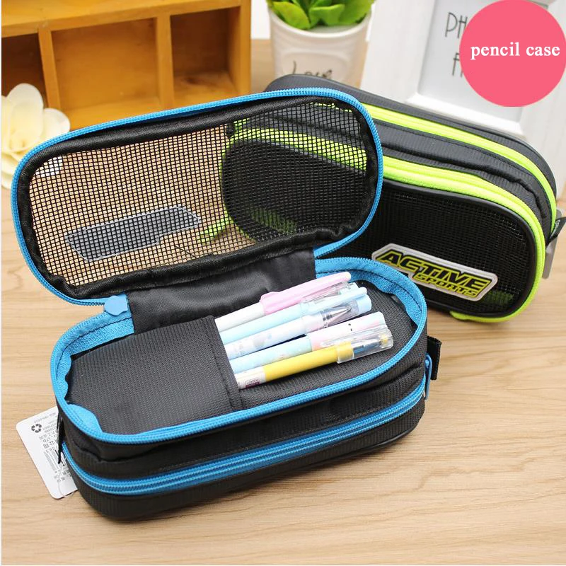 

1PC High Quality Big capacity Pencil case School Minecraft Stationery trousse scolaire stylo estuche escolar pencil bag 04854