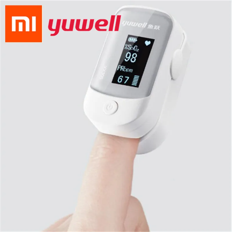 

Xiaomi Yuwell YX305 Digital Fingertip Pulse Oximeter OLED Screen Care for Health High-speed Sensor Auto Power Off Household