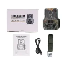 SV-TCM16H 12MP ЖК-экран водонепроницаемый инфракрасная охотничья камера с низким свечением светодиодный ночного видения трекер цифровая камера