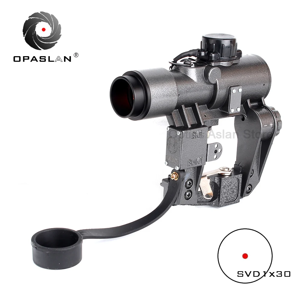 Новый тактический Красный прицел OPASLAN 1x30 PSO 1 подходит для AK47 AK74|Оптические