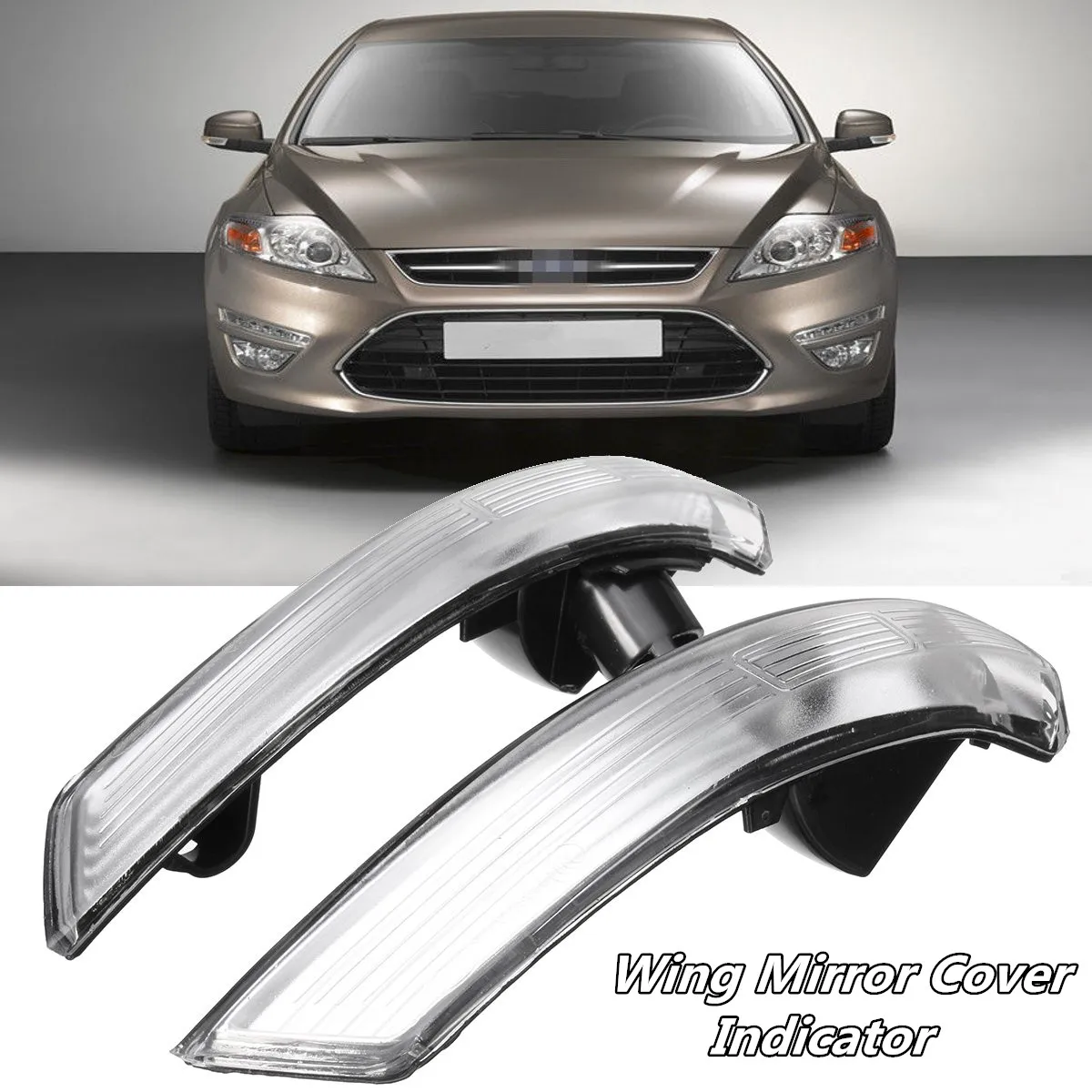 

Wing Door Indicator Mirror Lamps Driver Passenger Side For Ford-Mondeo 2011 2012 2013 2014 for Focus 2008-2016