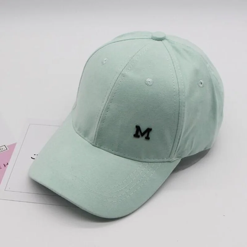 

New Women M Logo Casual Baseball Cap Dad Hat Deus Cap Pink Black Lady Ovo Drake Hats Snapback Suede Cap Trucker Cap Men