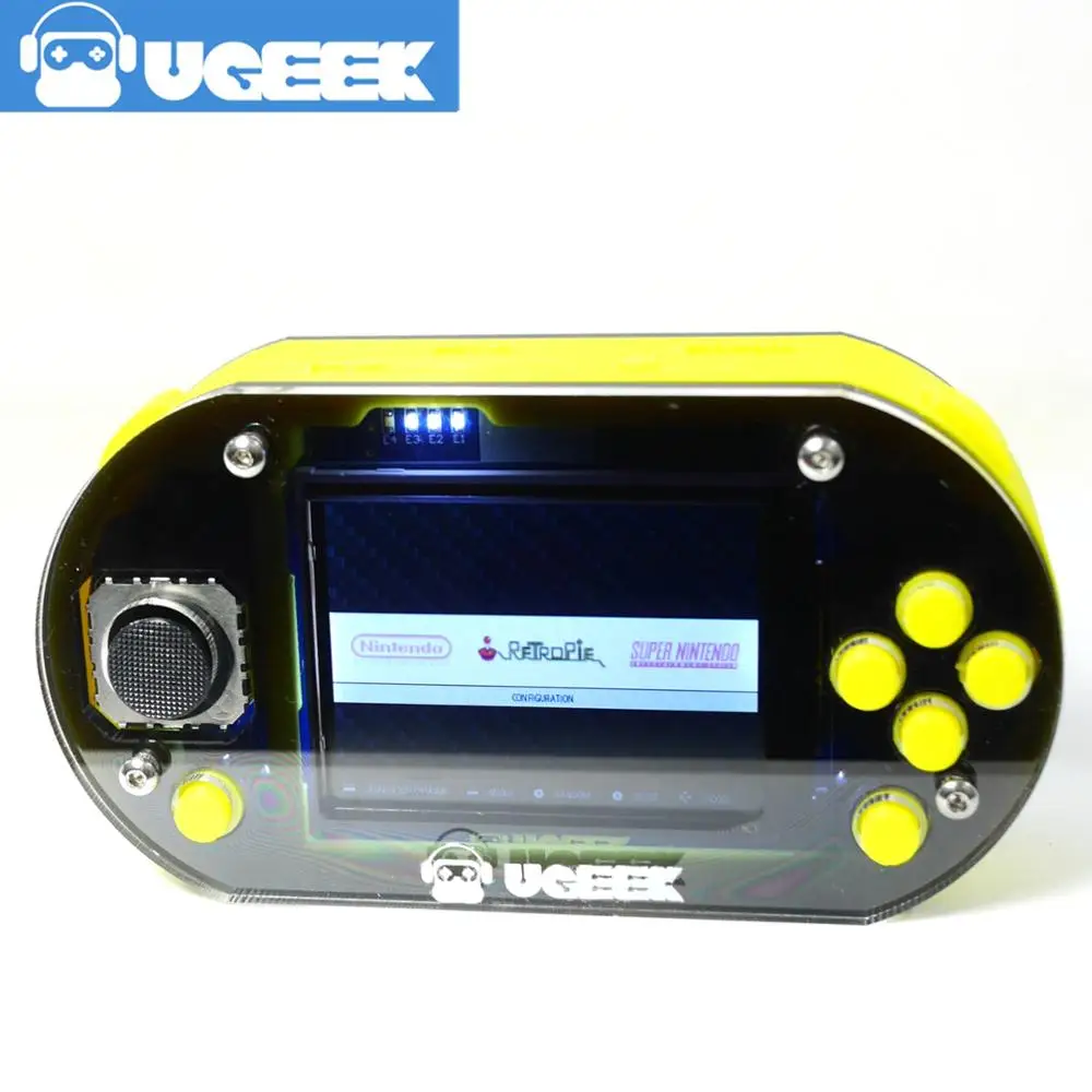 Игровой плеер UGEEK GameDucky | Raspberry Pi Zero/w Портативный Retropie Аккумулятор 18650|Аксессуары