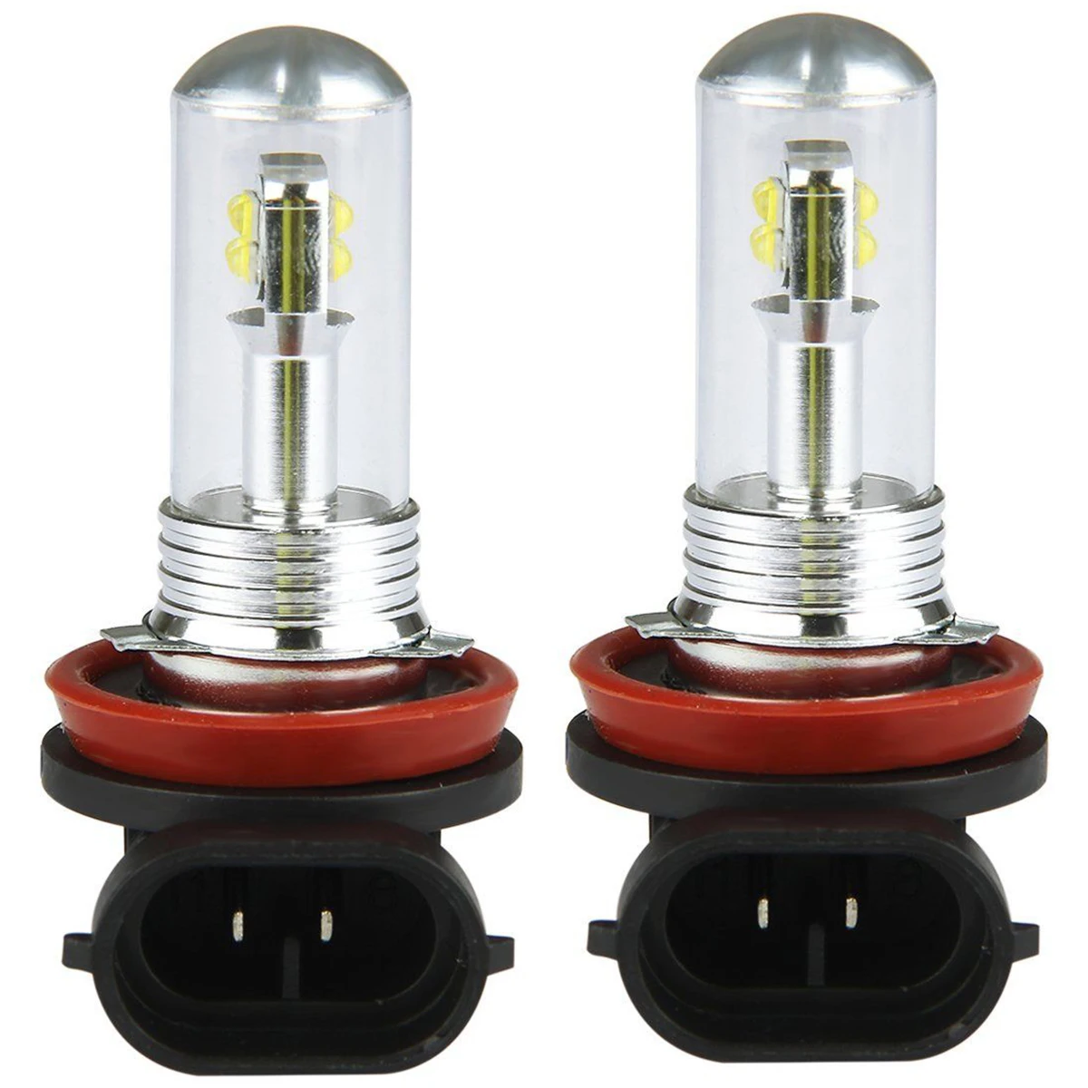 

2x H8 H11 6000K 80W LED Fog Driving Light Canbus Lamp Bulb White