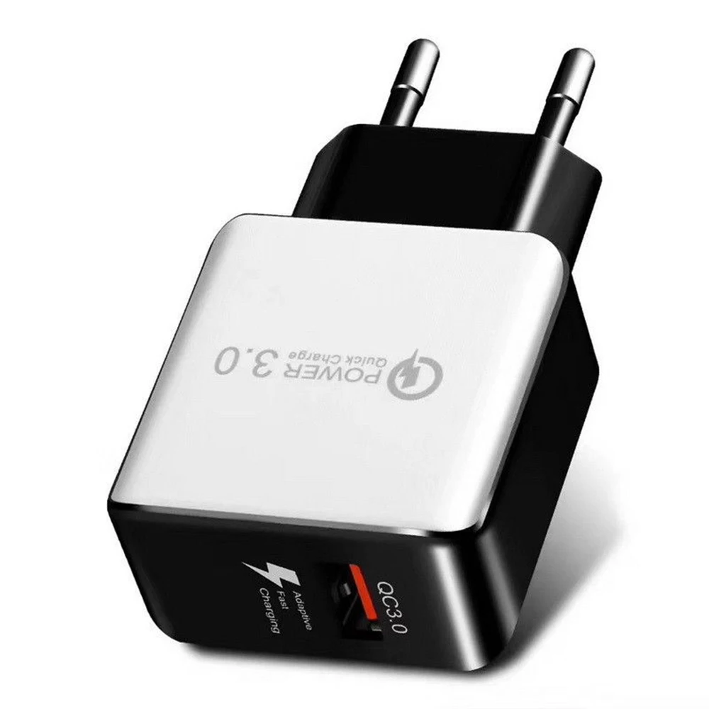 Адаптер переменного тока новинка быстрая зарядка 3 0 USB 5 В 3A зарядное устройство