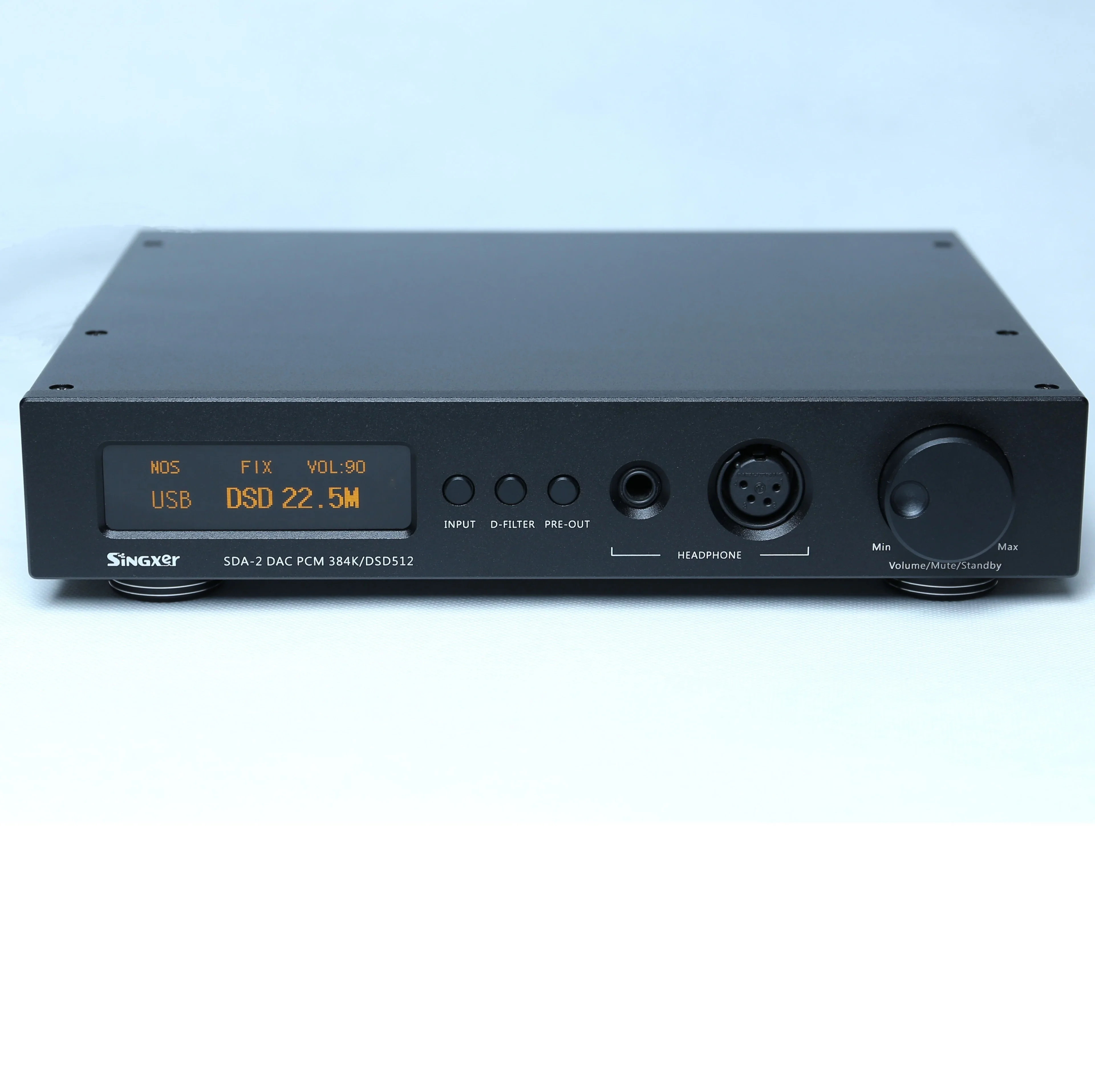 Singxer SDA-2 DAC декодирующий усилитель NOS родное прямое решение DSD512, AK4497 USB Coxial SPDIF сбалансированный Hifi усилитель для наушников DAC