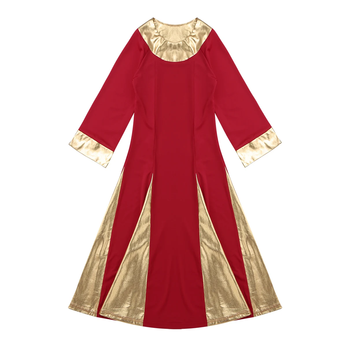Iiniim/танцевальное платье-пачка для девочек; детское платье с длинными рукавами и металлическим воротником; платье для праздника; платье для танцев