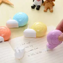 1 шт. в форме улитки Корректирующая лента Легкая ручка ластик портативные школьные принадлежности канцелярские принадлежности спецификация 6 м отправка в случайном порядке