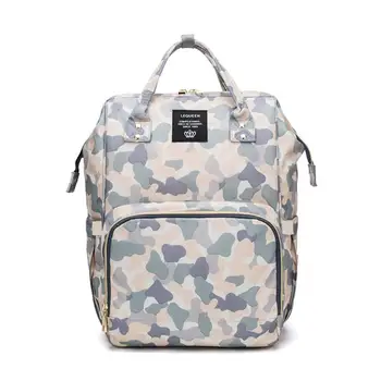 

Camo Print Diaper Bag Backpack Large Capacity Travel Maternity Nursing Bag Mummy Bag Nappy Changing Diaper Bags Multifunction