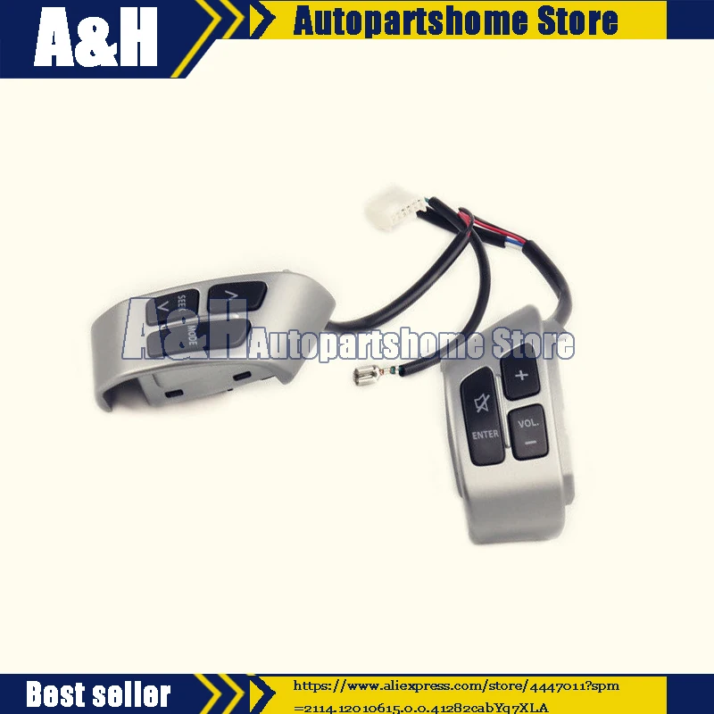 Переключатели управления аудиосистемой на руль 37460 D63J10 для Suzuki Swift SX4 2005